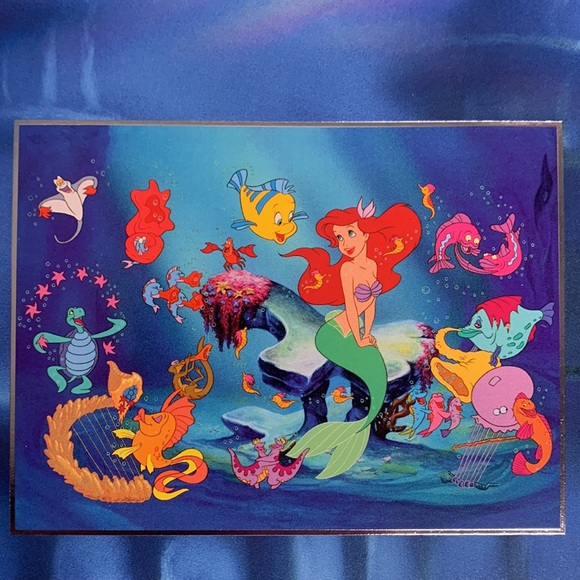 Little Mermaid set of 4 Lithographs - Picture 9 of 9